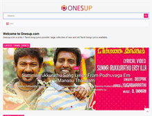 Tablet Screenshot of onesup.com